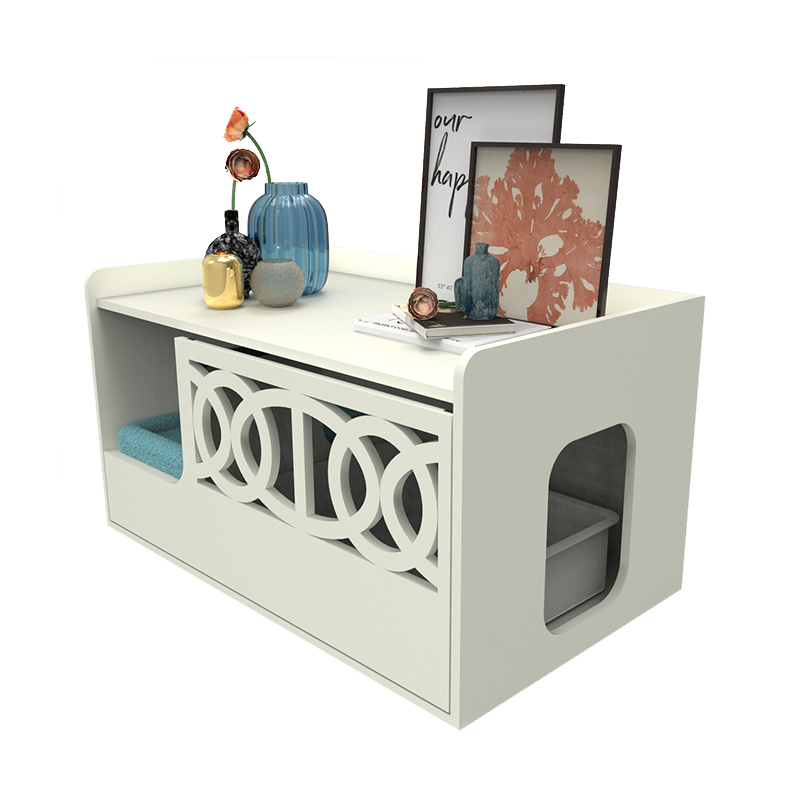 Verborgen toilet in toilet omheiling kuilmeubilair kat kooi Verborgen toilet in toilet omheiling kuilmeubilair kat kooi