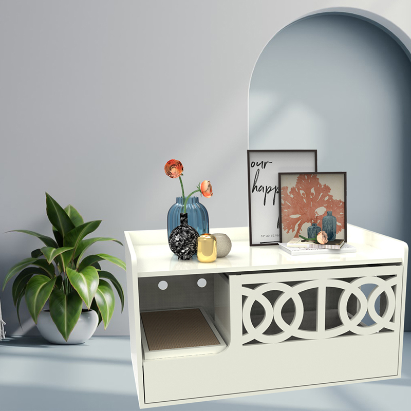 Verborgen toilet in toilet omheiling kuilmeubilair kat kooi Verborgen toilet in toilet omheiling kuilmeubilair kat kooi