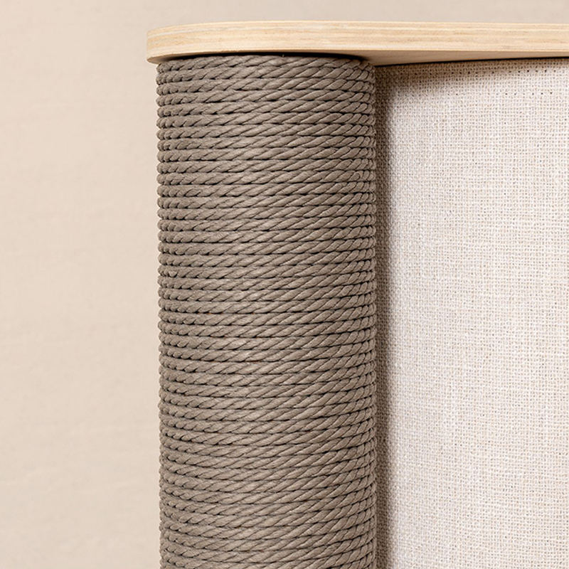 Torenbodem tot plafond binnen vaste houten klimframe kattenboom Torenbodem tot plafond binnen vaste houten klimframe kattenboom