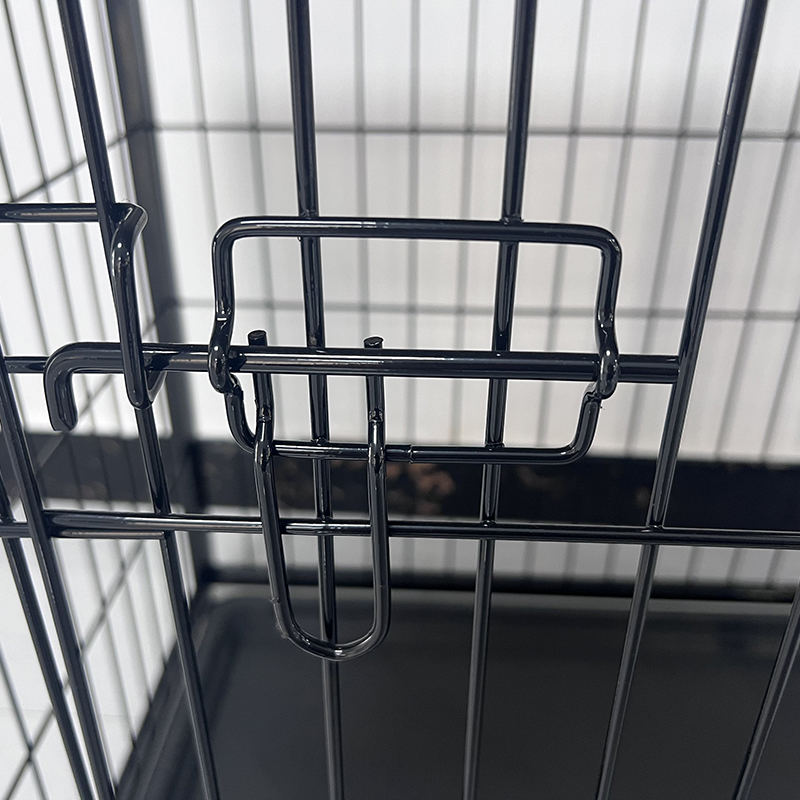 Grote houten meubels hondenkooi met verwijderbare lade Grote houten meubels hondenkooi met verwijderbare lade