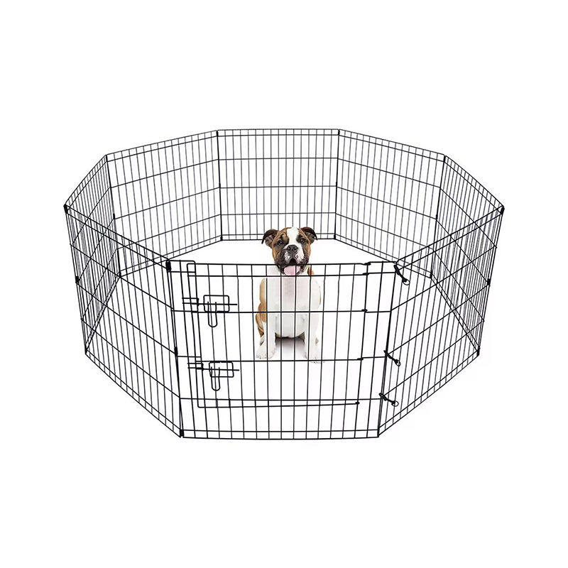 Opvouwbare draad metalen hond -playpen