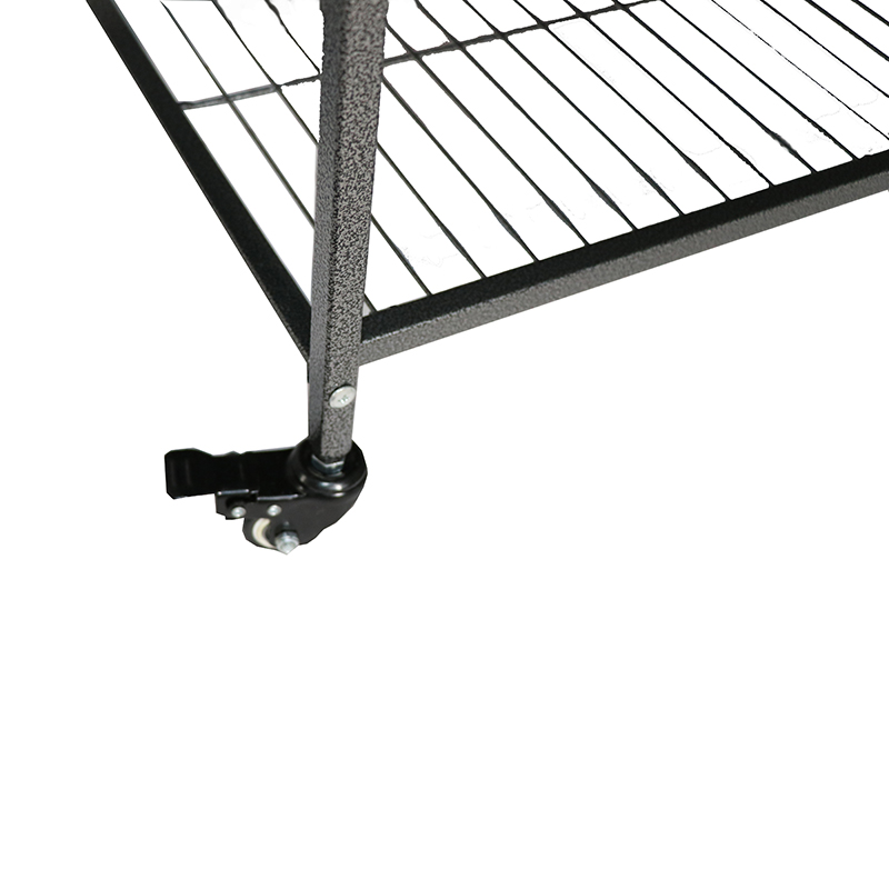 Grote zware 2/3/4-laags metalen binnenbuis kattenkooi met wielen Grote zware 2/3/4-laags metalen binnenbuis kattenkooi met wielen