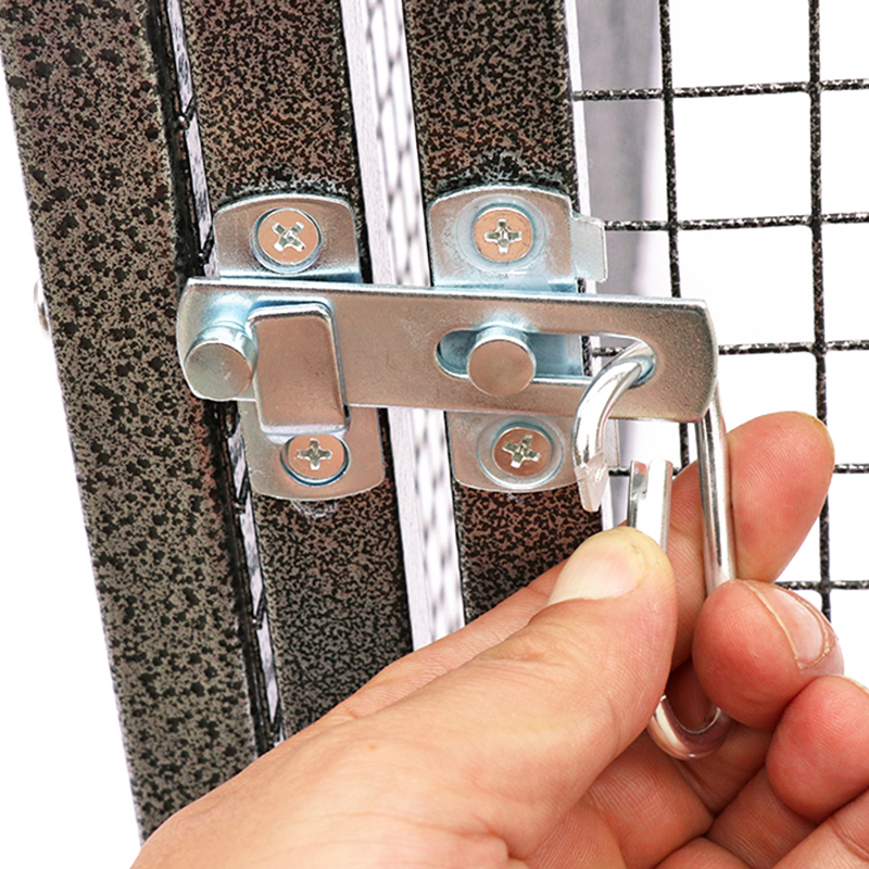 Dubbele deur metalen buis konijnen konijn kooi hok Dubbele deur metalen buis konijnen konijn kooi hok