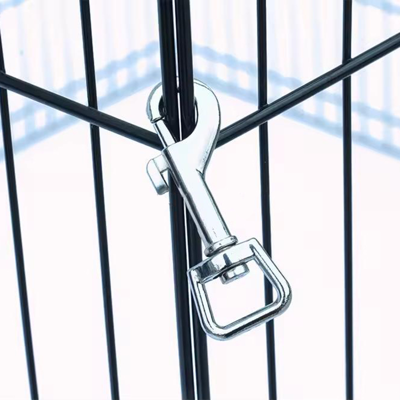 8 panelen metalen hek vouwbare draadhond 8 panelen metalen hek vouwbare draadhond