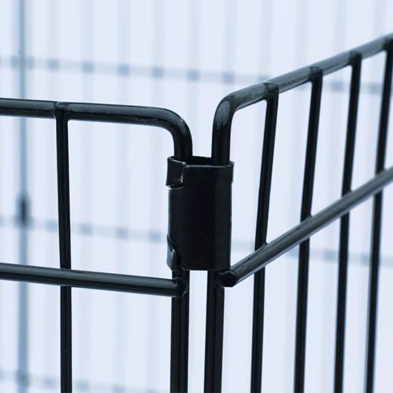 8 panelen metalen hek vouwbare draadhond 8 panelen metalen hek vouwbare draadhond