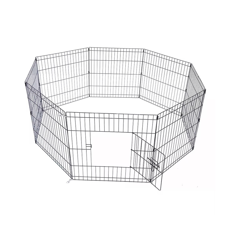 8 panelen metalen hek vouwbare draadhond 8 panelen metalen hek vouwbare draadhond