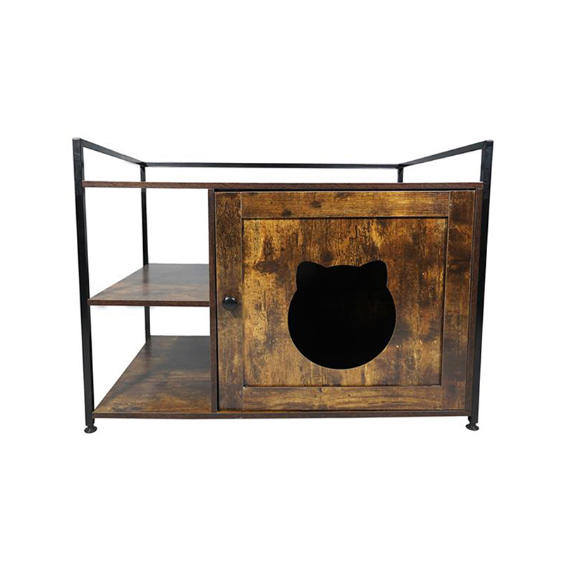 Meubelstijl katten kooi met opbergplank kabinet