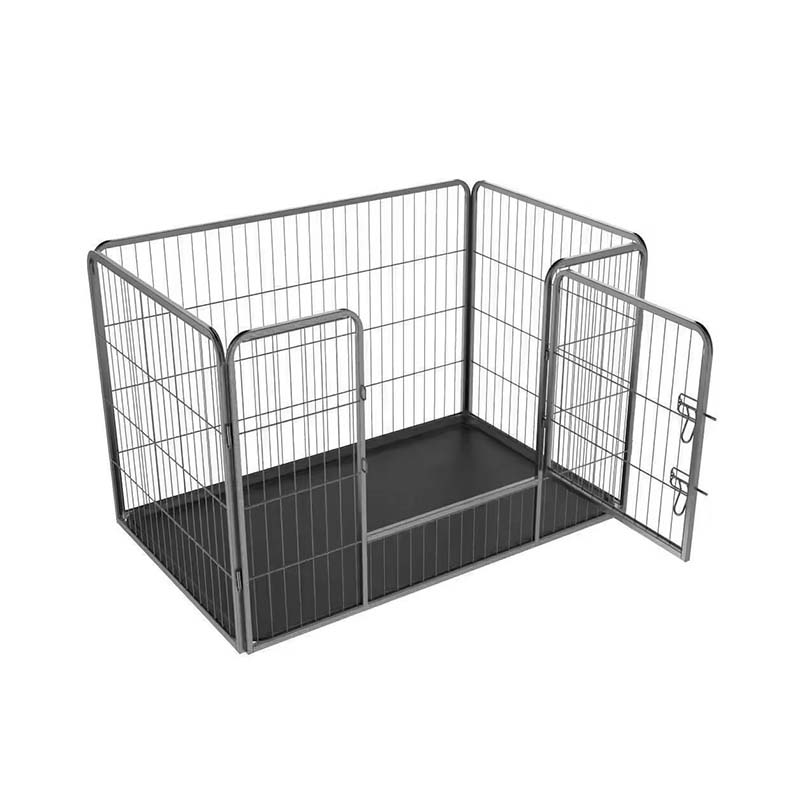 Opvouwbare buis metalen hond -playpen Opvouwbare buis metalen hond -playpen