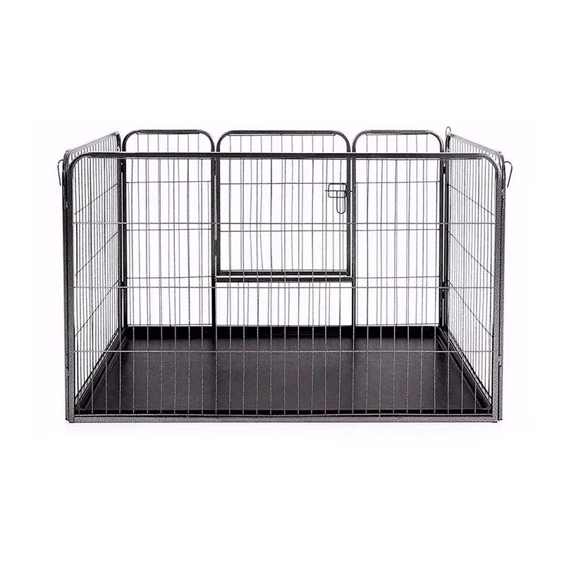 Opvouwbare buis metalen hond -playpen