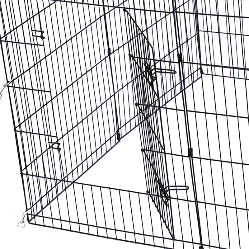 8 panelen opvouwbare draad metalen hond -playpen 8 panelen opvouwbare draad metalen hond -playpen