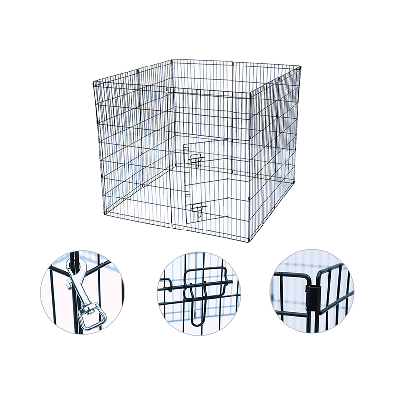 8 panelen opvouwbare draad metalen hond -playpen 8 panelen opvouwbare draad metalen hond -playpen