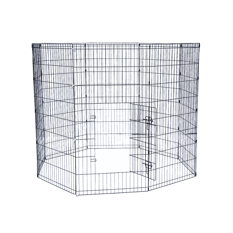 8 panelen opvouwbare draad metalen hond -playpen 8 panelen opvouwbare draad metalen hond -playpen