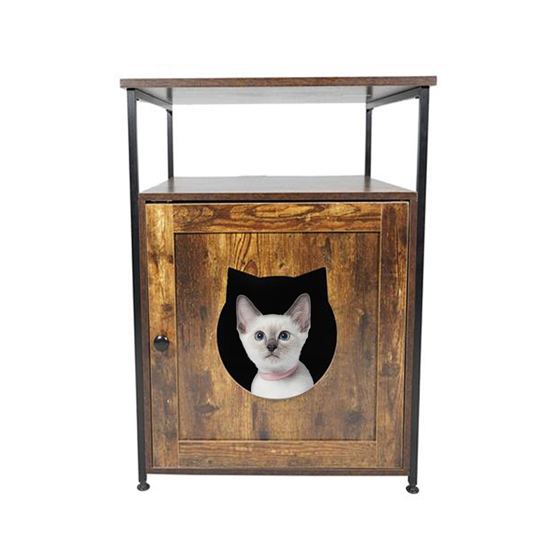 Binnen bijzettafel meubelstijl katten kooi kooi kabinet