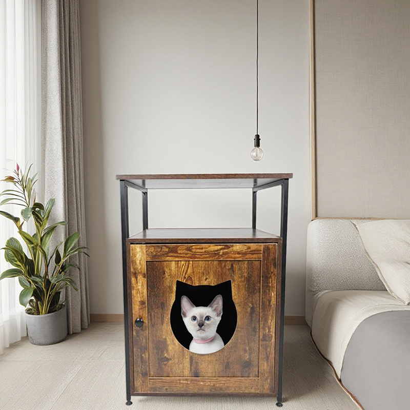 Binnen bijzettafel meubelstijl katten kooi kooi kabinet Binnen bijzettafel meubelstijl katten kooi kooi kabinet