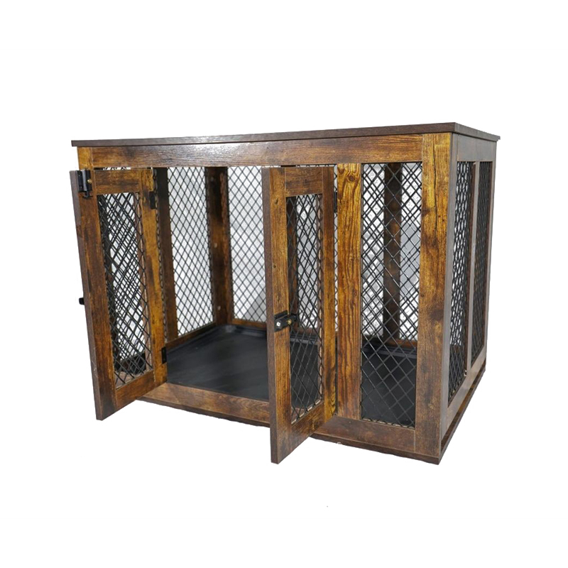 Binnenmeubelstijl houten metalen grote hondenkooien Binnenmeubelstijl houten metalen grote hondenkooien