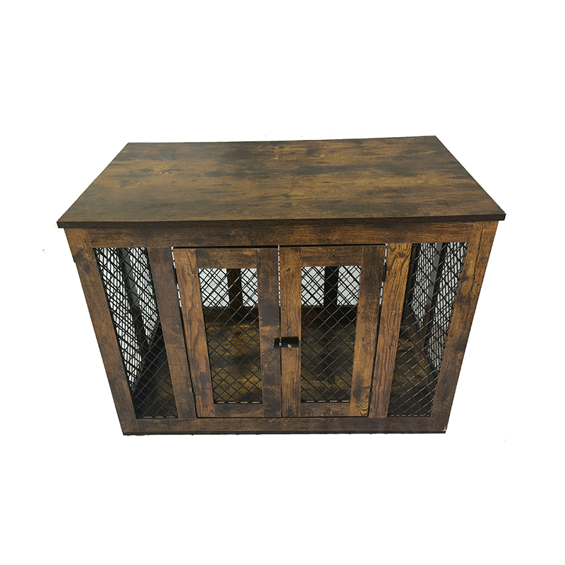 Binnenmeubelstijl houten metalen grote hondenkooien Binnenmeubelstijl houten metalen grote hondenkooien