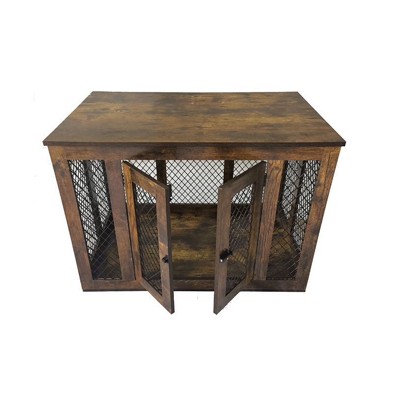 Binnenmeubelstijl houten metalen grote hondenkooien Binnenmeubelstijl houten metalen grote hondenkooien