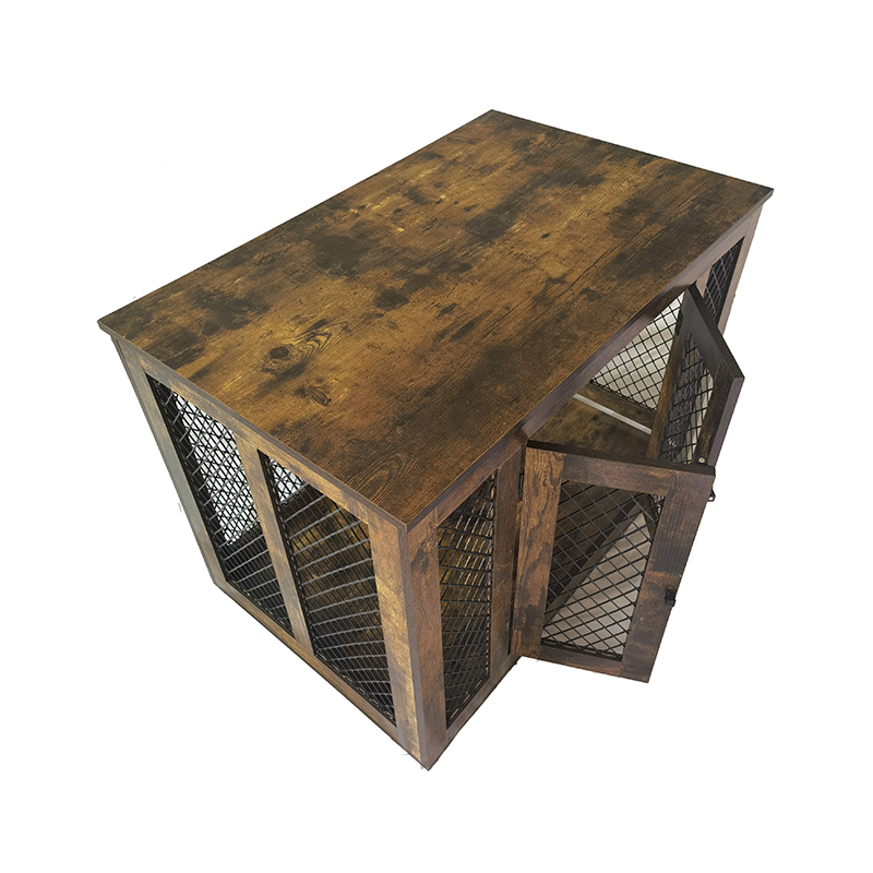 Binnenmeubelstijl houten metalen grote hondenkooien Binnenmeubelstijl houten metalen grote hondenkooien