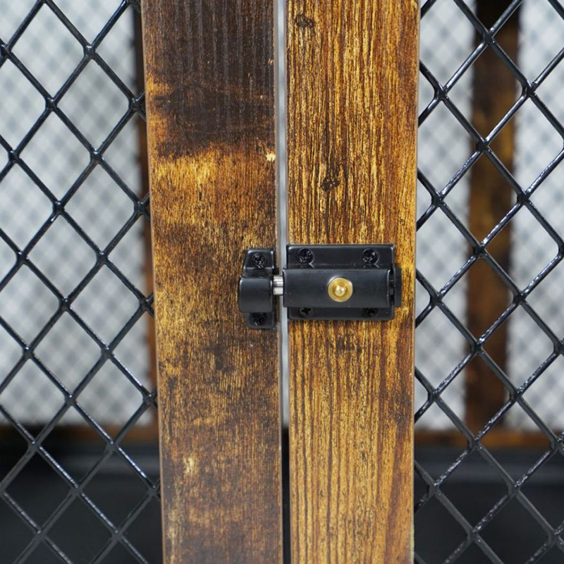 Binnenmeubelstijl houten metalen grote hondenkooien Binnenmeubelstijl houten metalen grote hondenkooien