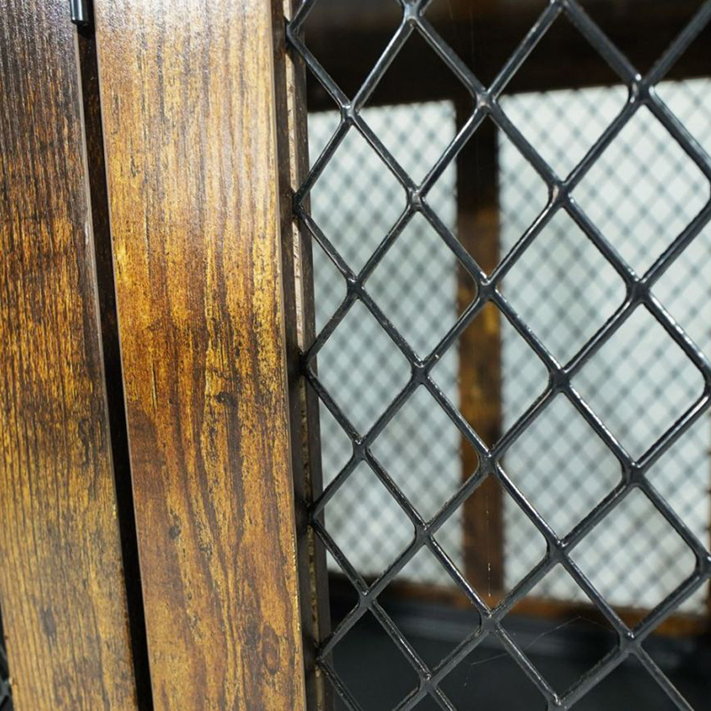 Binnenmeubelstijl houten metalen grote hondenkooien Binnenmeubelstijl houten metalen grote hondenkooien