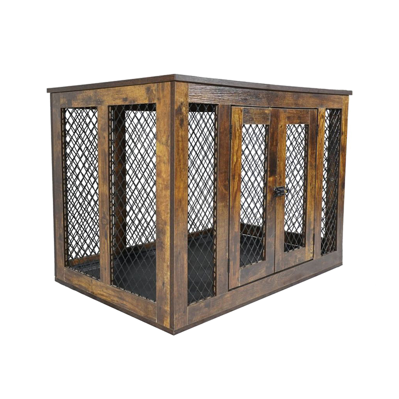 Binnenmeubelstijl houten metalen grote hondenkooien Binnenmeubelstijl houten metalen grote hondenkooien