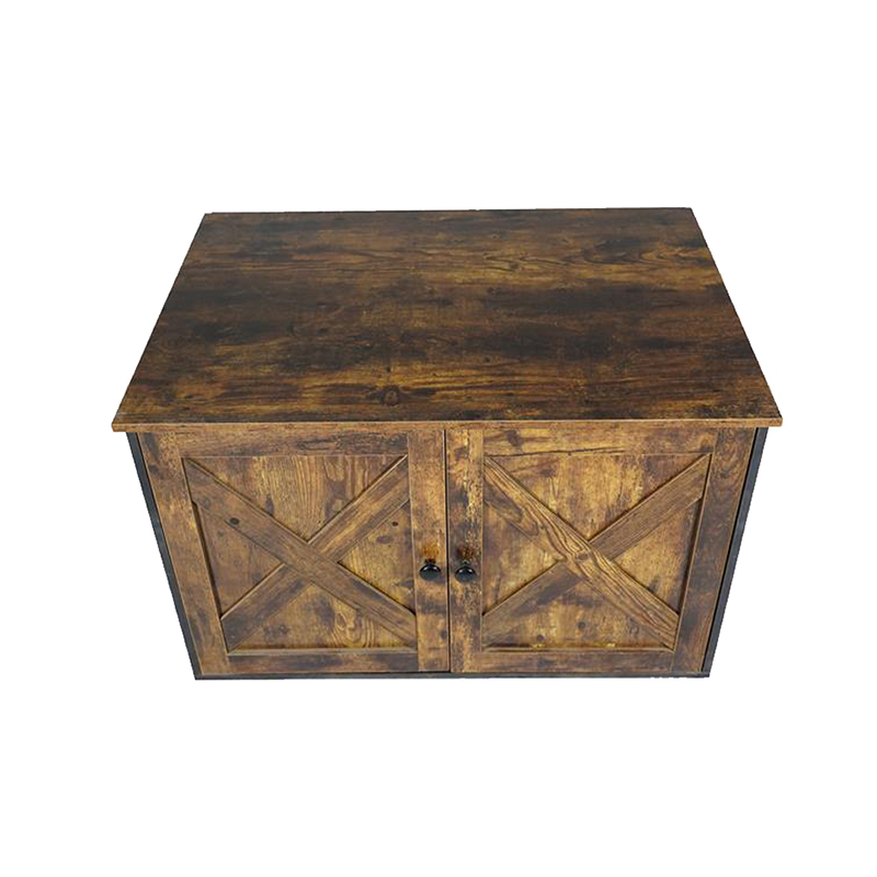 Binnenmeubels katten kooi met deler kuilkastje Binnenmeubels katten kooi met deler kuilkastje