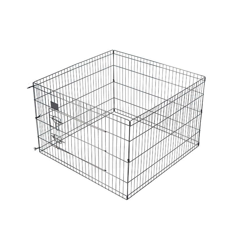 4 panelen opvouwbare draad metalen hond -playpen 4 panelen opvouwbare draad metalen hond -playpen