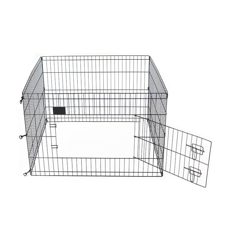 4 panelen opvouwbare draad metalen hond -playpen 4 panelen opvouwbare draad metalen hond -playpen