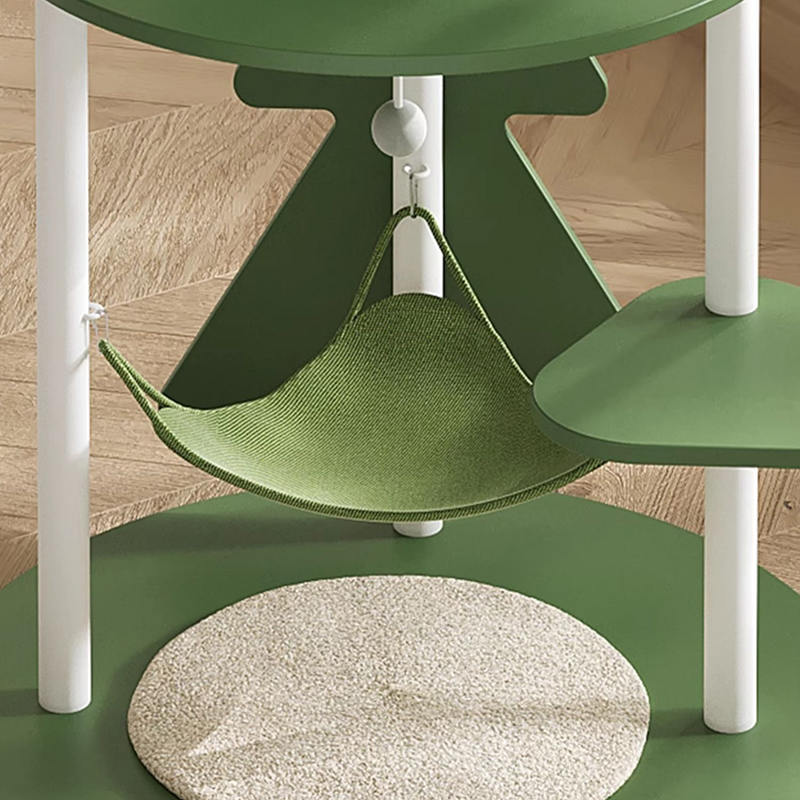 Groene multi-level hoge katten klimframe Cat Tower Condo Cat Tree Groene multi-level hoge katten klimframe Cat Tower Condo Cat Tree
