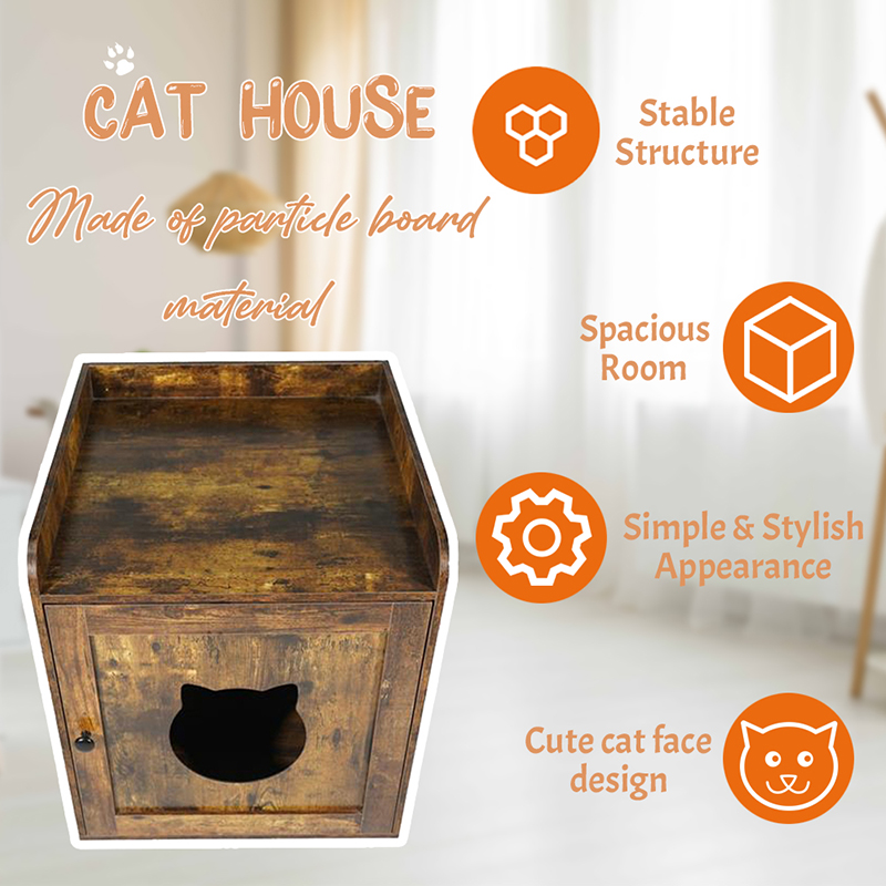 Binnen bijzettafeltafel kabelsstijl katten kooi Binnen bijzettafeltafel kabelsstijl katten kooi