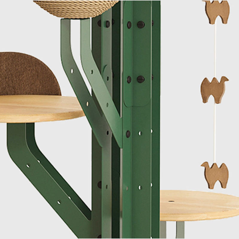 Cactusvorm Cat Tree klimframe met krasbord Cactusvorm Cat Tree klimframe met krasbord