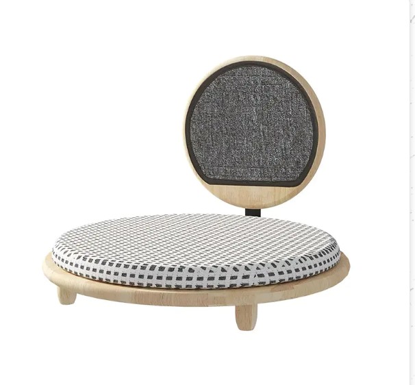 Waarom kiezen voor massief hout gezellig kattenbed nest met krasbord als de ideale rustplaats voor katten?