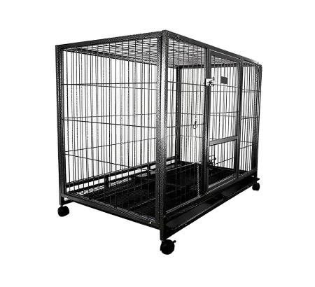 Zal de metalen kooi roest?