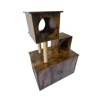 Hoe voorkom je dat een kattenboom omvalt?